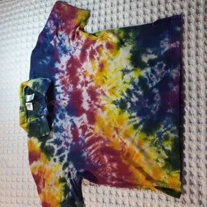 Tie dyed polo shirt, Izod, size small